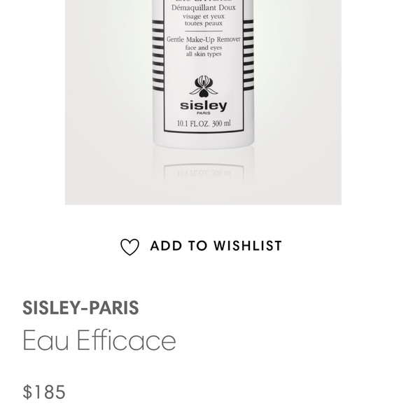 SISLEY Eau Efficace, Gentle Make-Up Remover, 90 ml in total - Picture 3 of 3